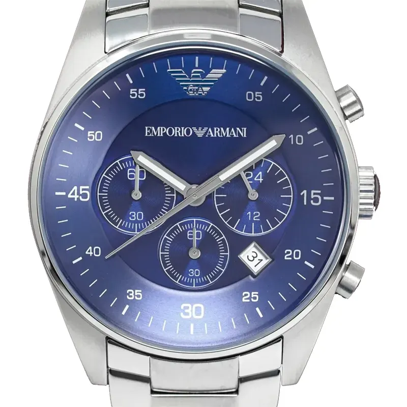 Emporio Armani Chronograph Blue Dial Men's Watch- AR5860